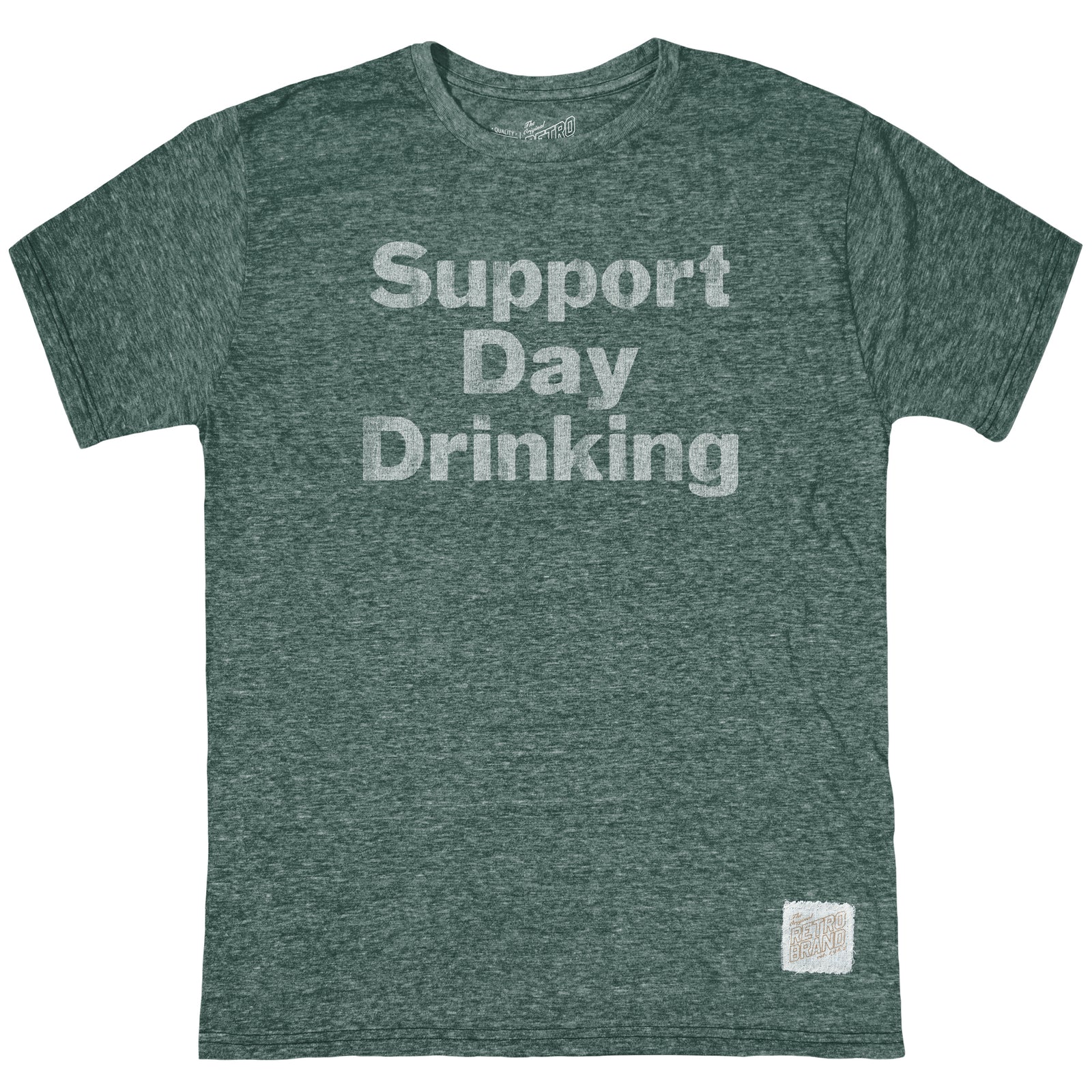 Support Day Drinking Tri-Blend Tee