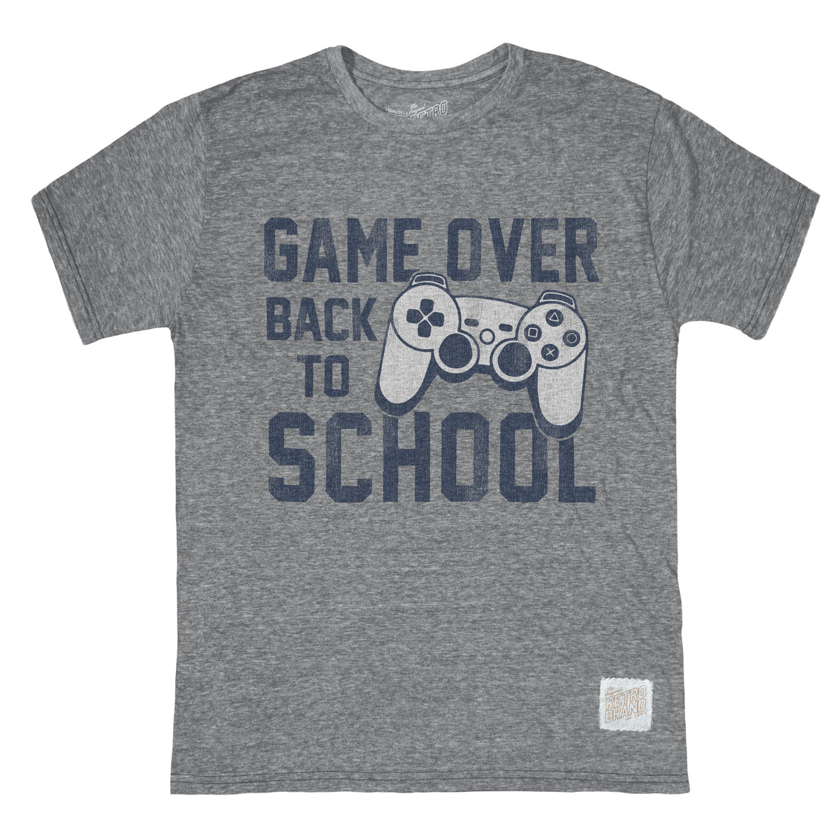 Game Over Back to School Youth Tri-Blend Tee