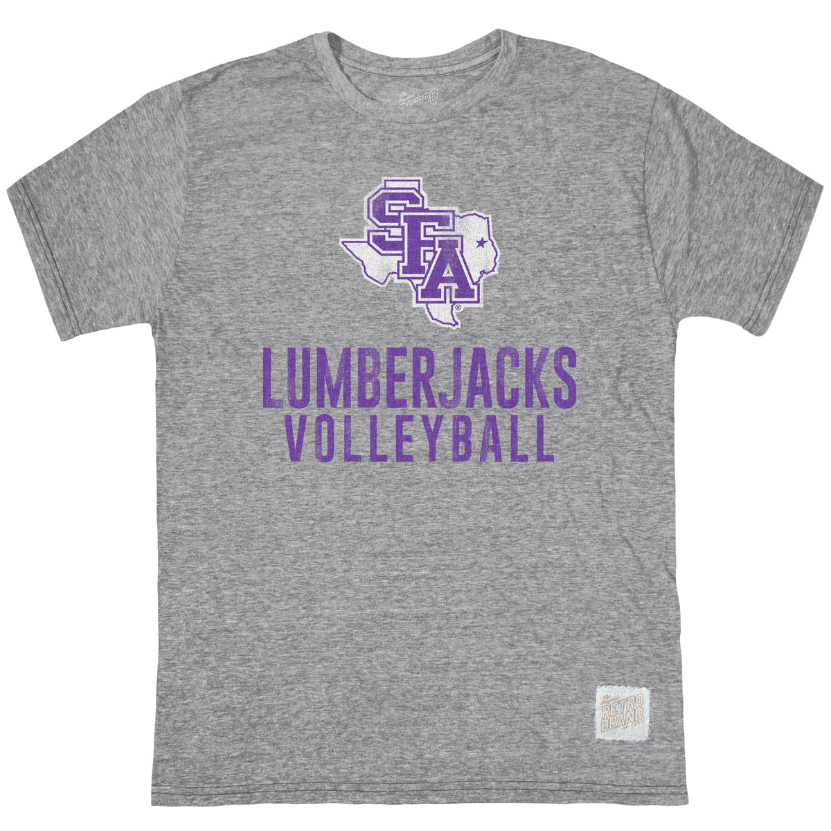 Stephen F. Austin Lumberjacks Volleyball Tri-Blend Tee