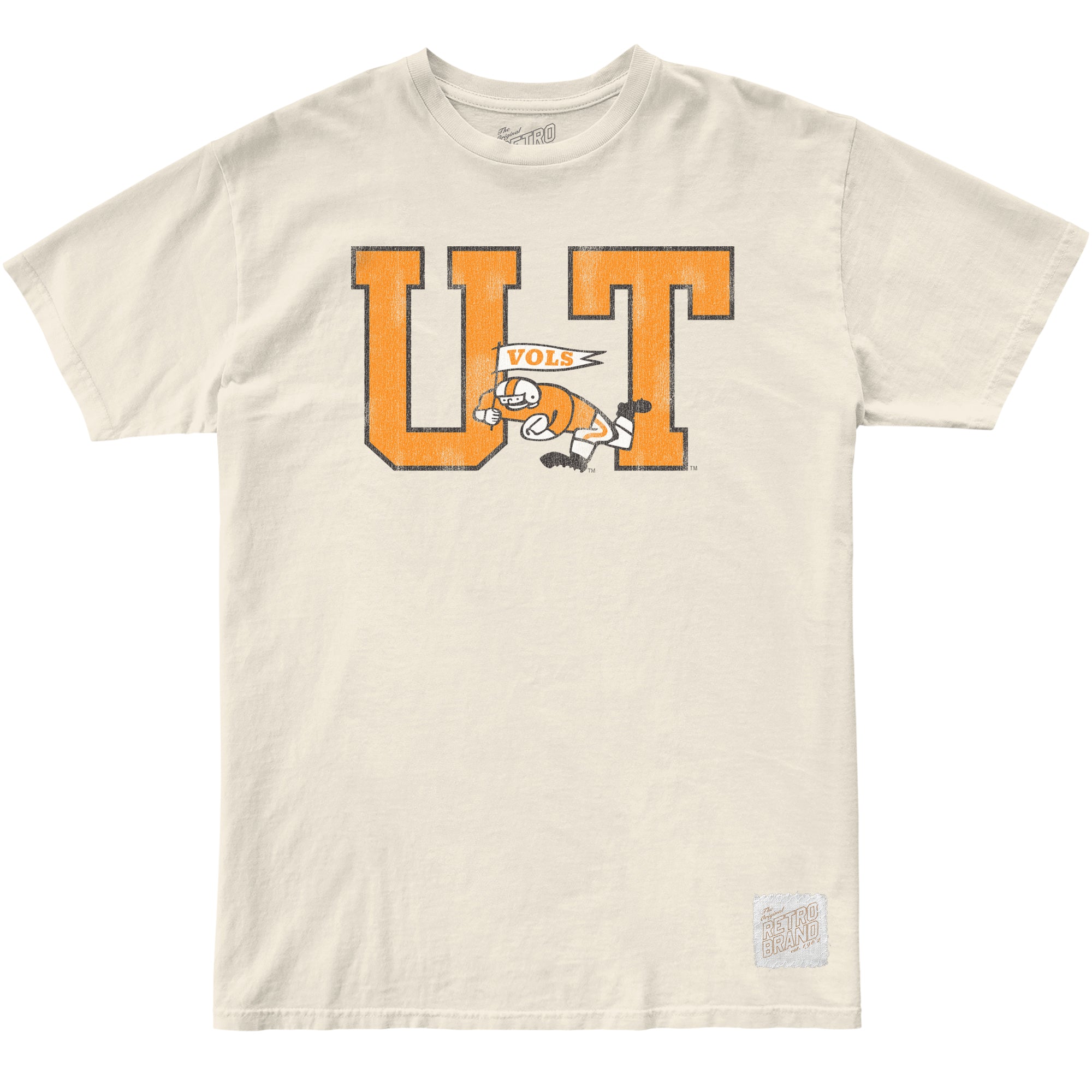 Tennessee Vols 100% Cotton Tee – ORIGINAL RETRO BRAND