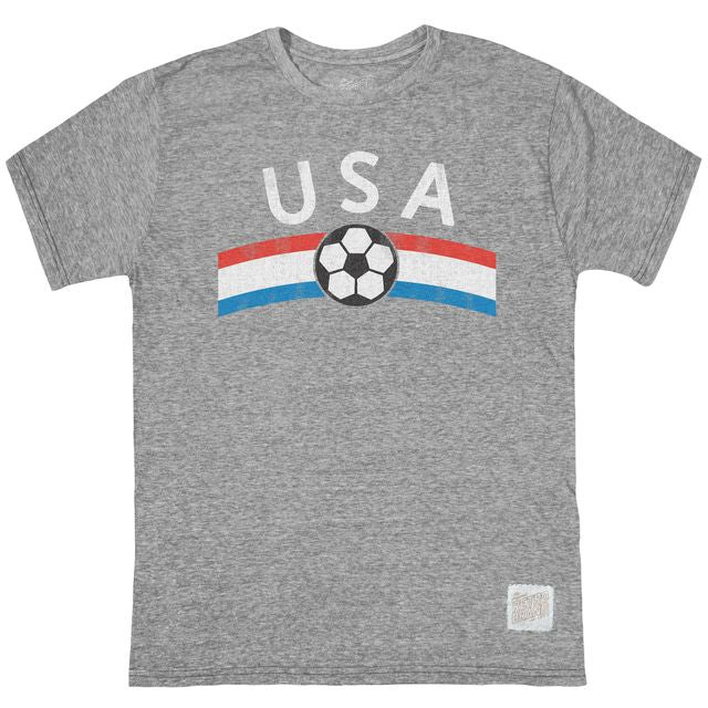 USA Soccer Tri-Blend Crew Tee