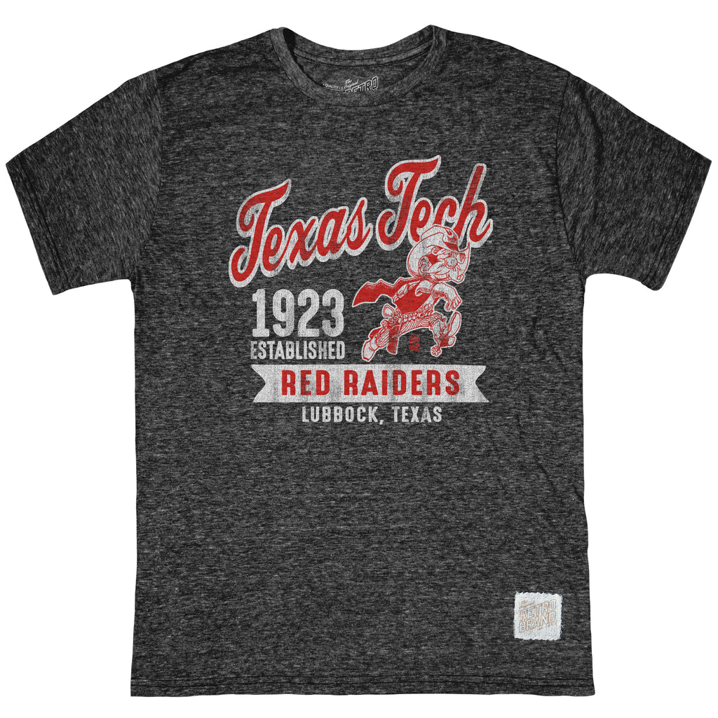 Texas Tech Red Raiders Tri-Blend Tee – ORIGINAL RETRO BRAND