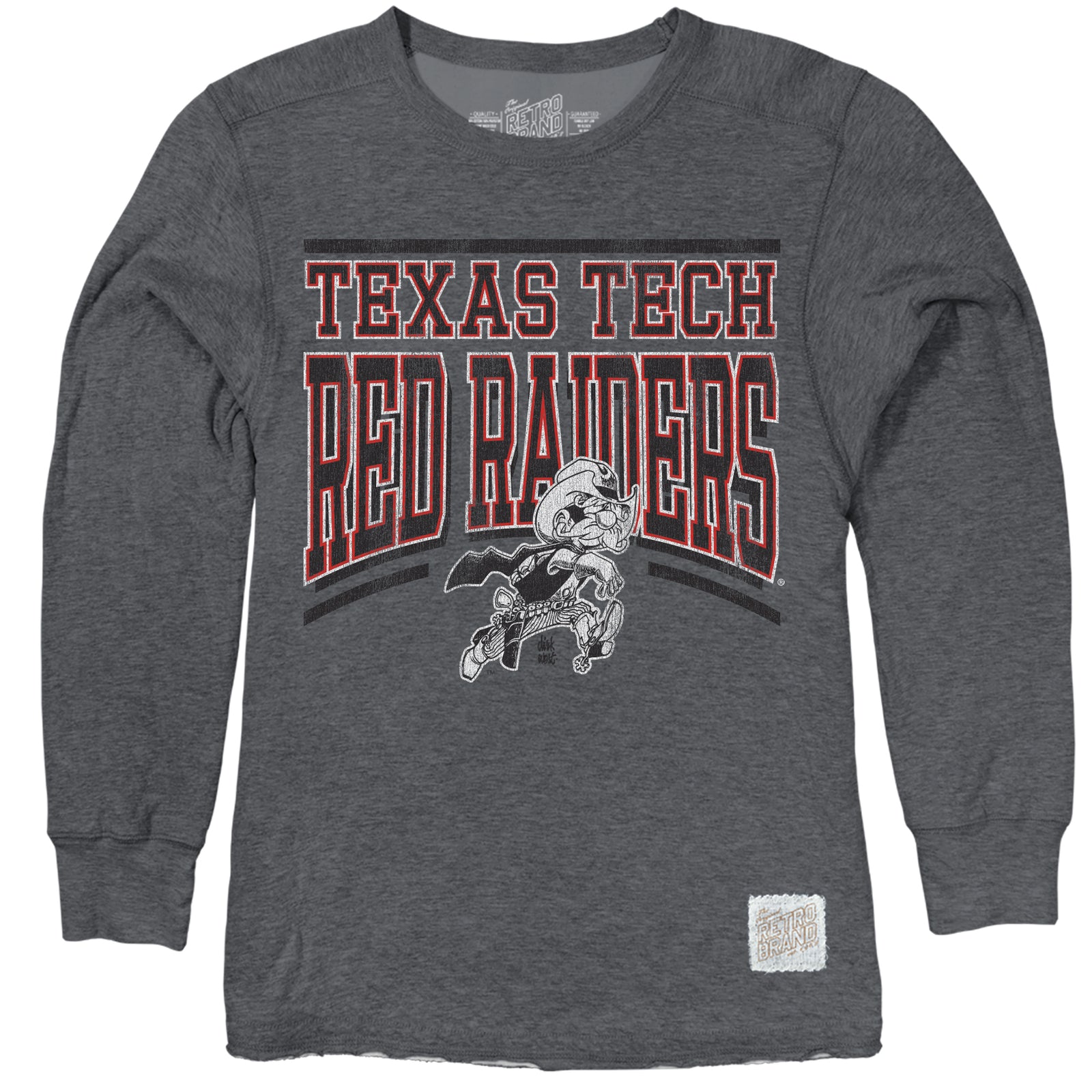 Texas Tech Red Raiders Deconstructed Crew Fleece