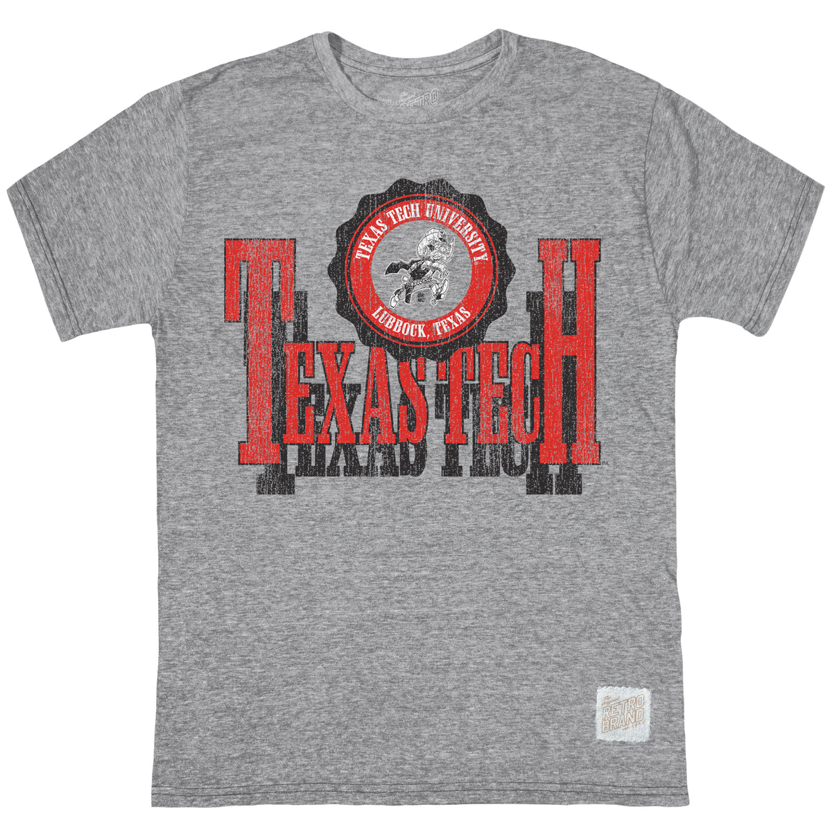 Texas Tech Red Raiders Tri-Blend Tee