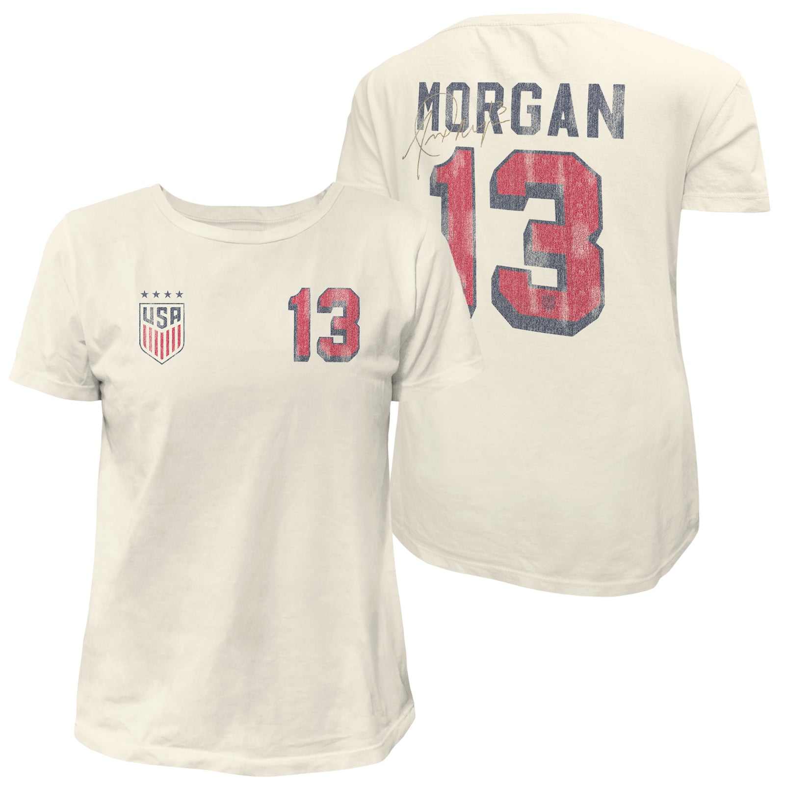 USWNT Alex Morgan 100% Cotton Women's Tee