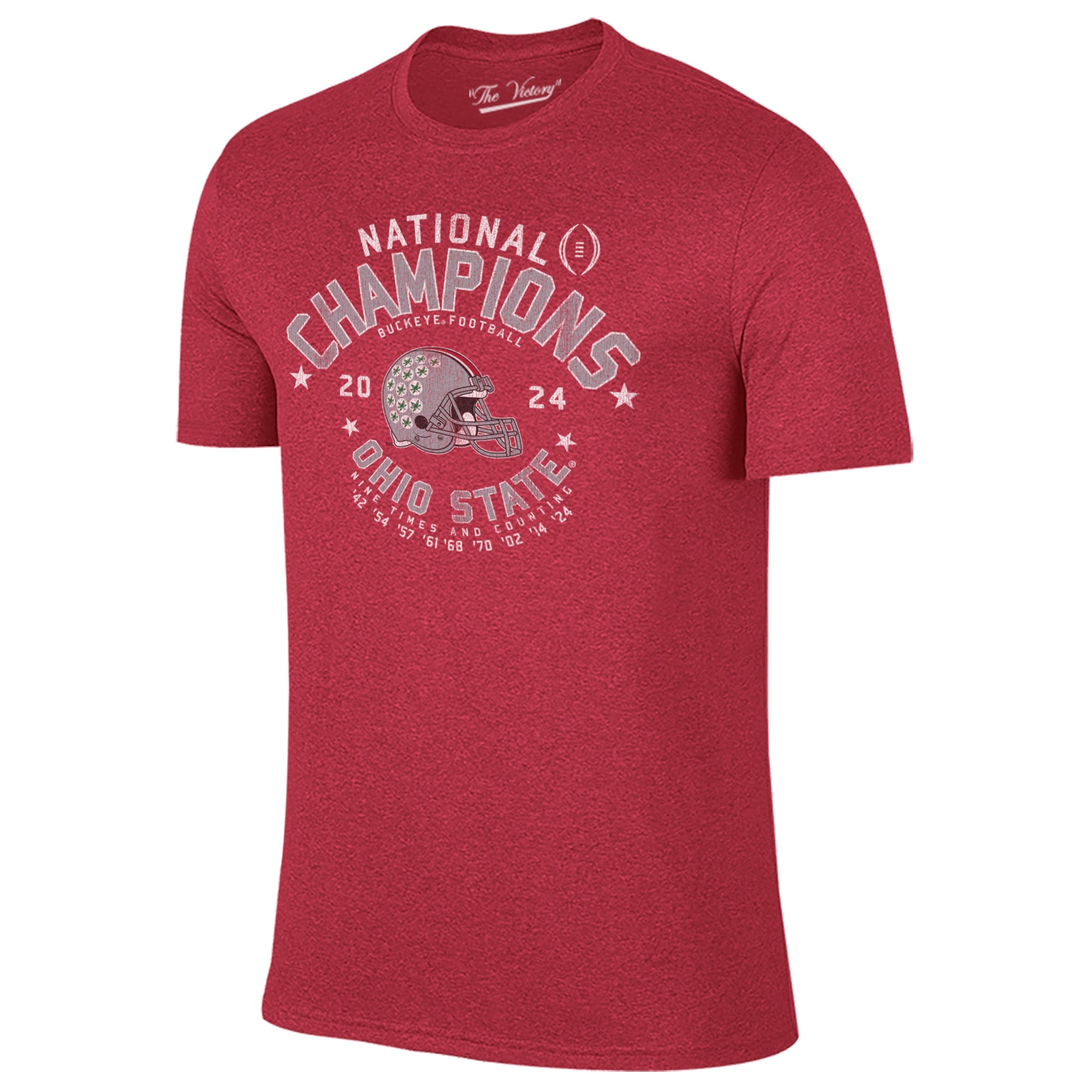Ohio State National Champions S/S Heather Tee – ORIGINAL RETRO BRAND