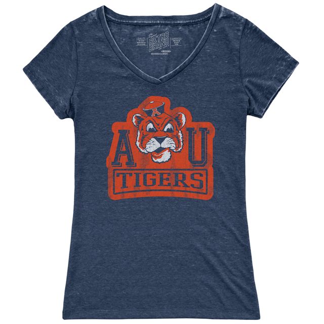 Auburn 100% Cotton Women's Vintage Crew Tee
