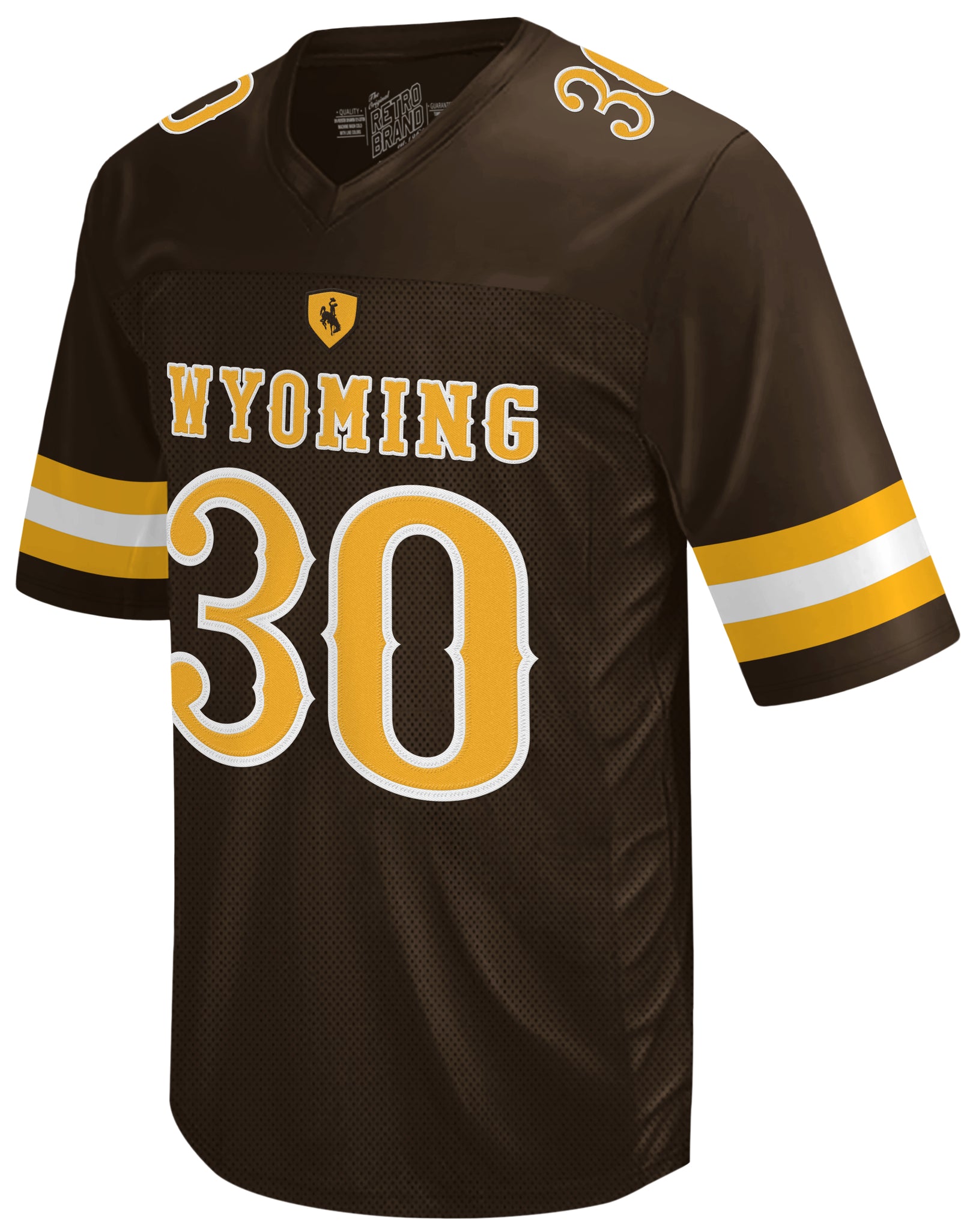 Wyoming Cowboys Logan Wilson Throwback Jersey ORIGINAL RETRO BRAND