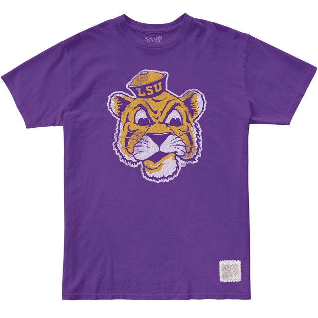LSU Retro Mike 100% Cotton Tee