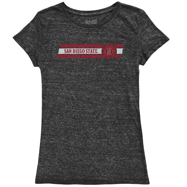 San Diego State Aztecs Women's Tri-blend crew tee