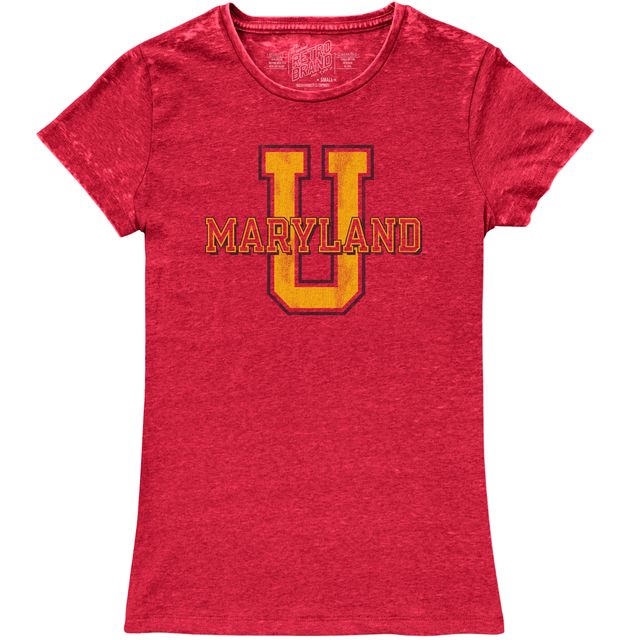 Maryland 100% Cotton Women's Vintage Crew Tee