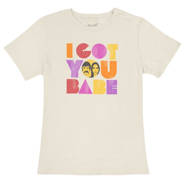 I Got You Babe (Sonny & Cher) 100% Cotton Women's Tee
