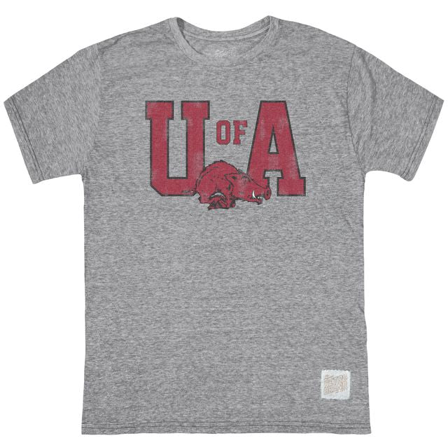 Arkansas Razorbacks Tri-Blend Tee