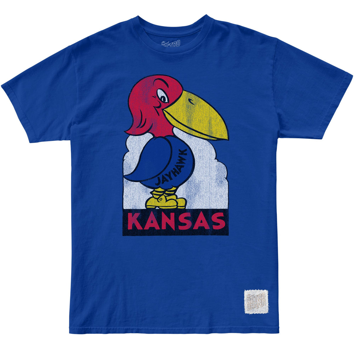 Vintage  Kansas Jayhawks 100% Cotton Tee