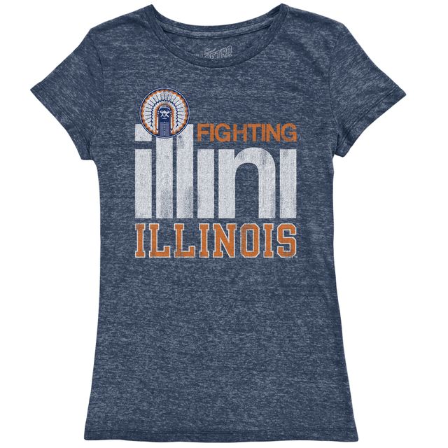 Illinois Fighting Illini Tri-Blend Women's Tee