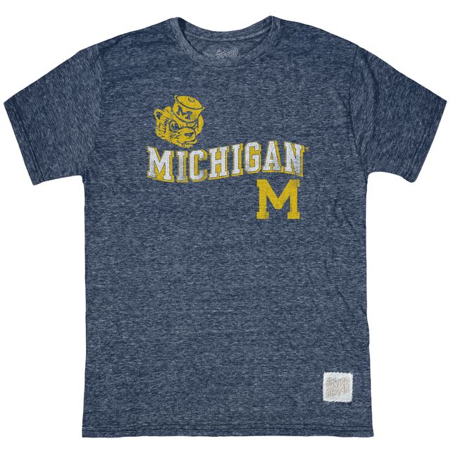Michigan Wolverines Tri-Blend Tee