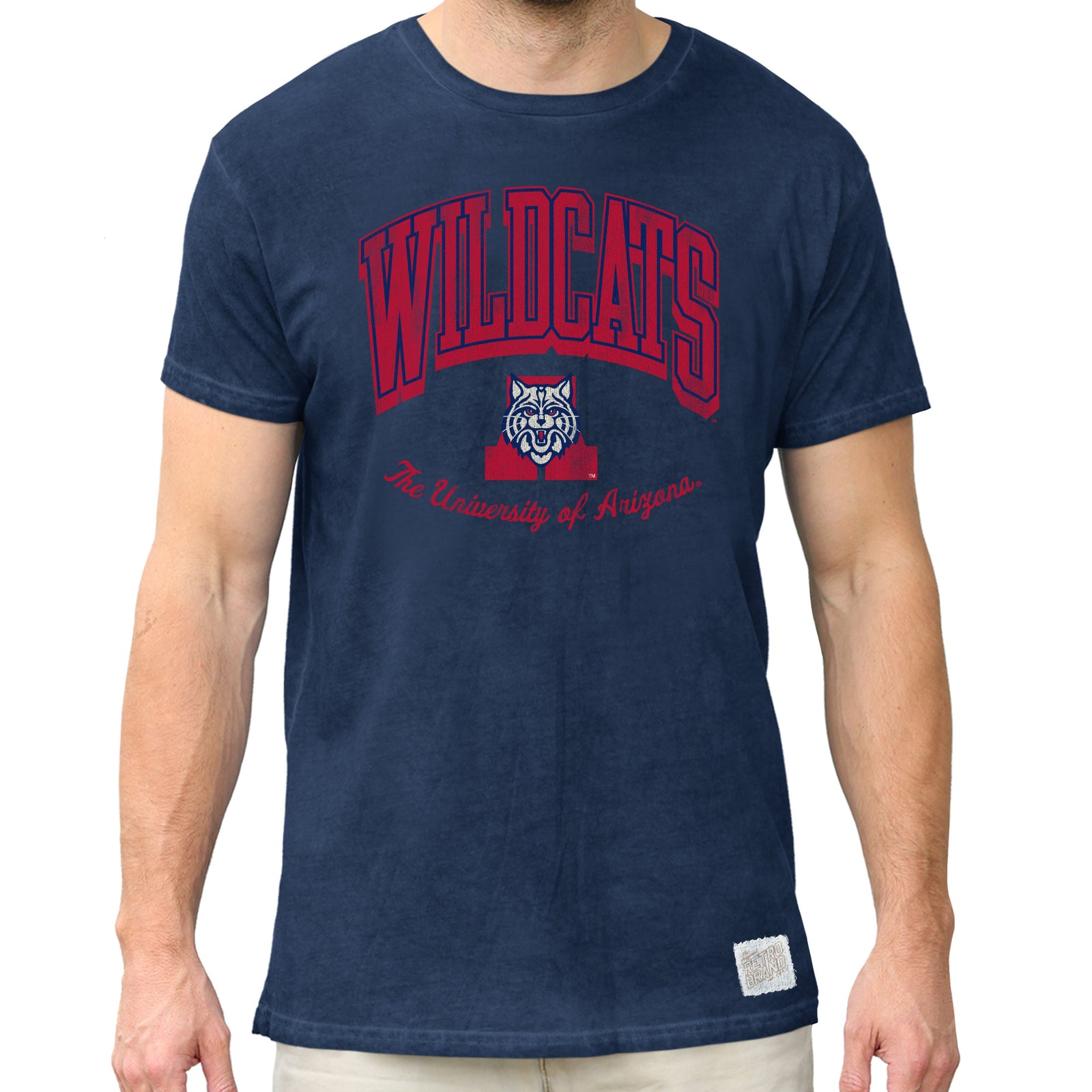 AZ Wildcats Oil Wash Tee