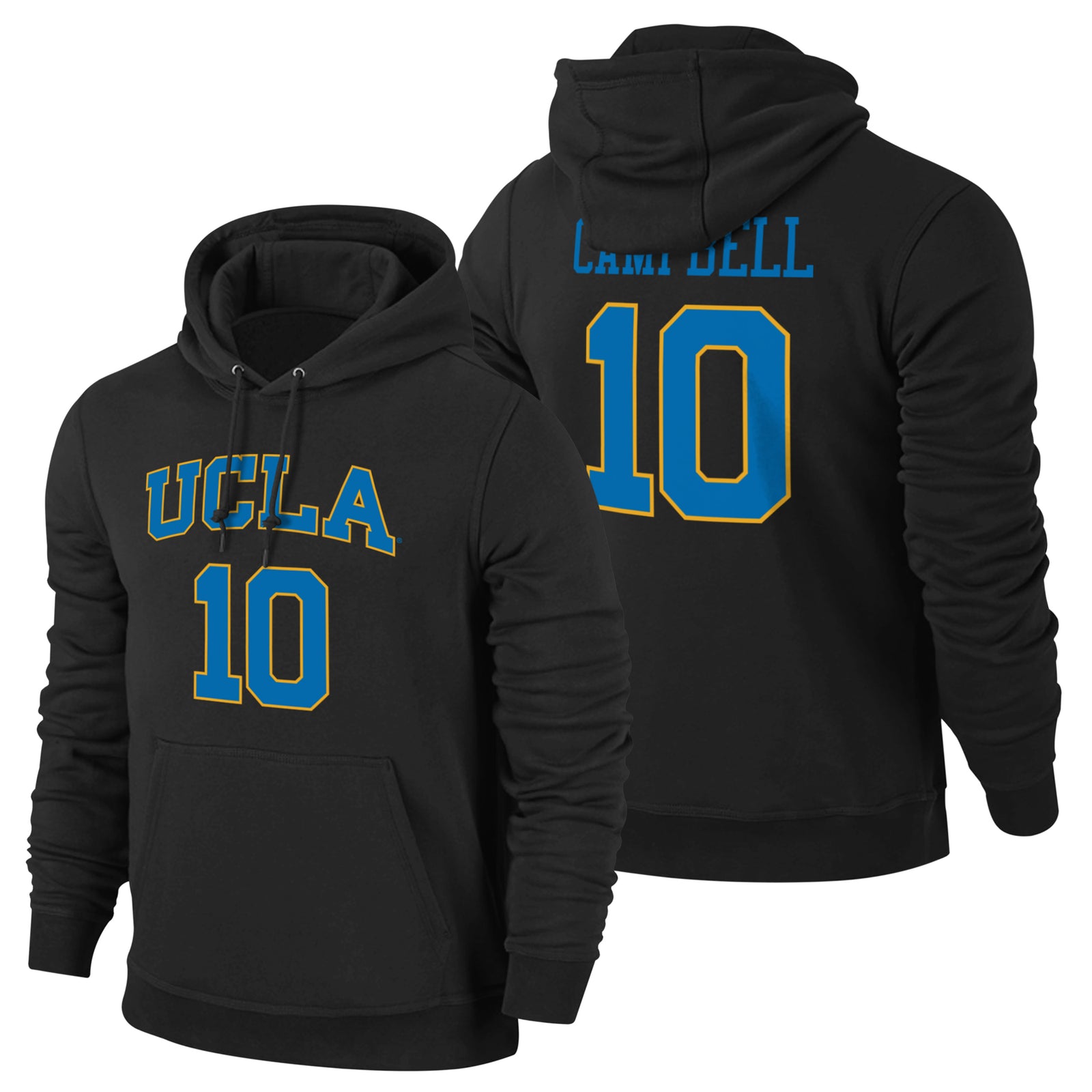 Tyger Campbell UCLA Bruins Hooded Sweatshirt