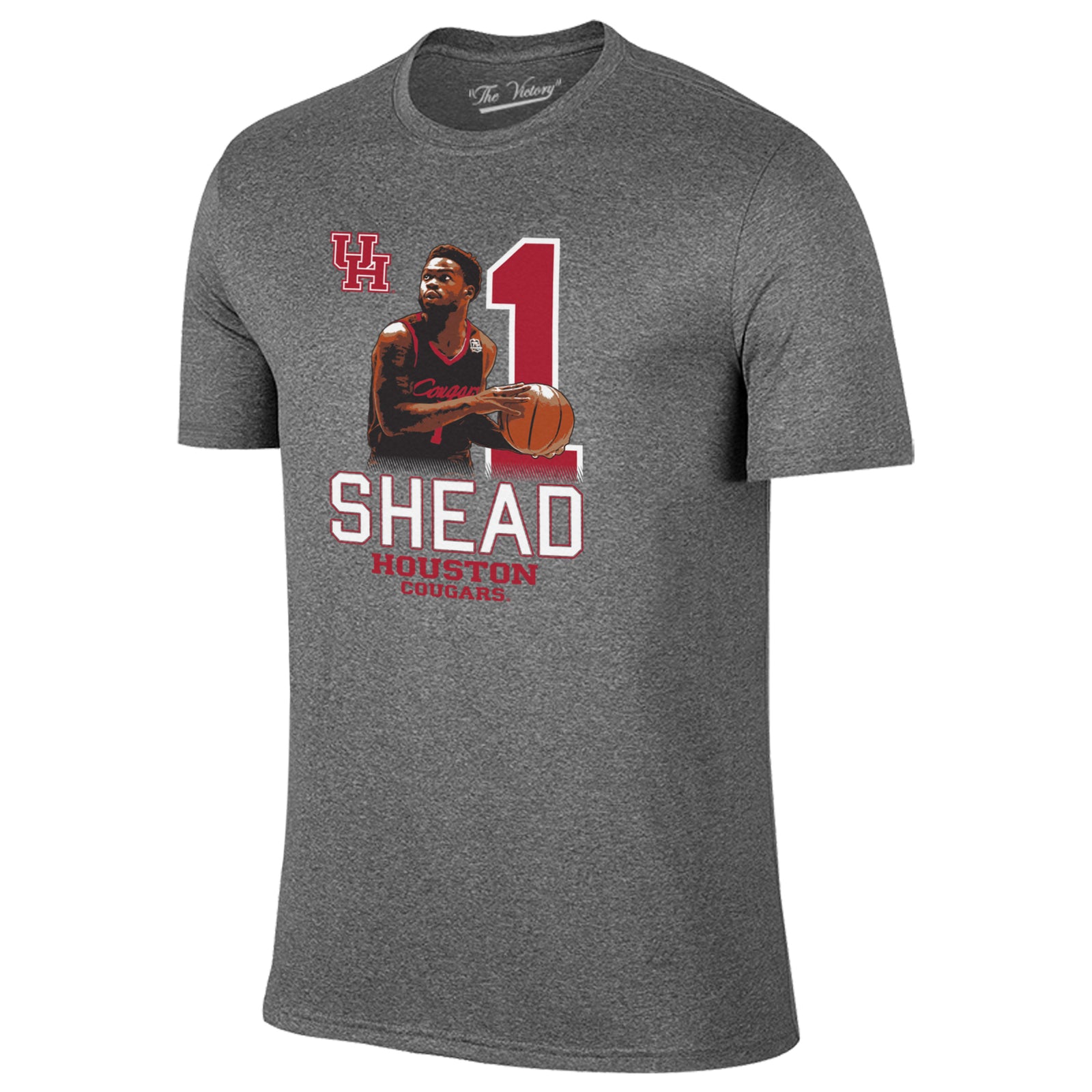 Jamal Shead Houston Cougars Player Action Tee