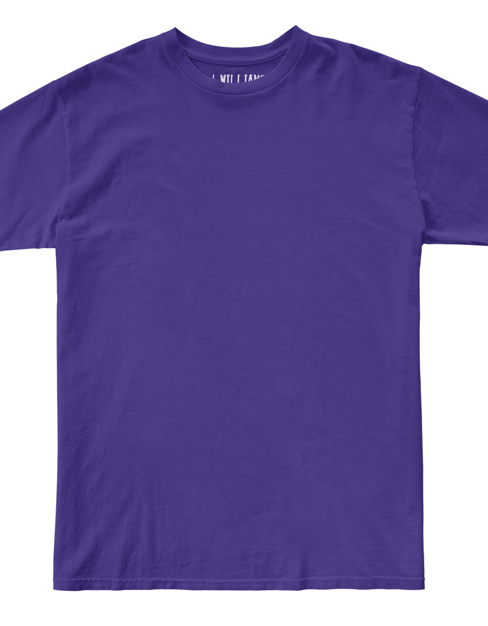 J. Williams Basics 100% Cotton Unisex Blank Tee