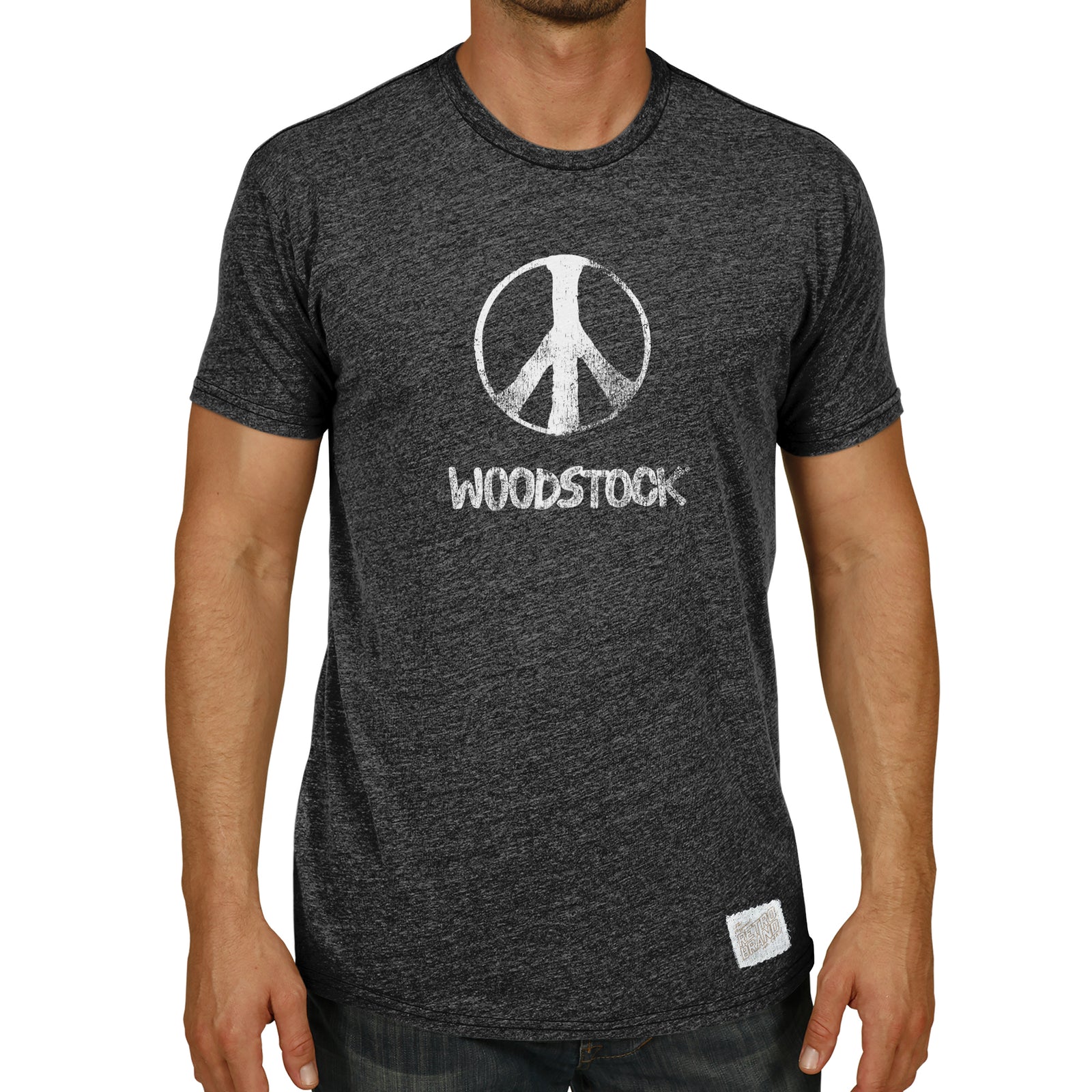 Woodstock Peace Tri-Blend Unisex Tee