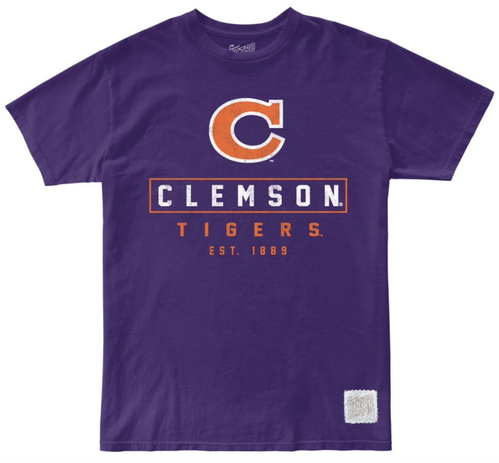Clemson Tigers 100% Cotton Unisex Tee