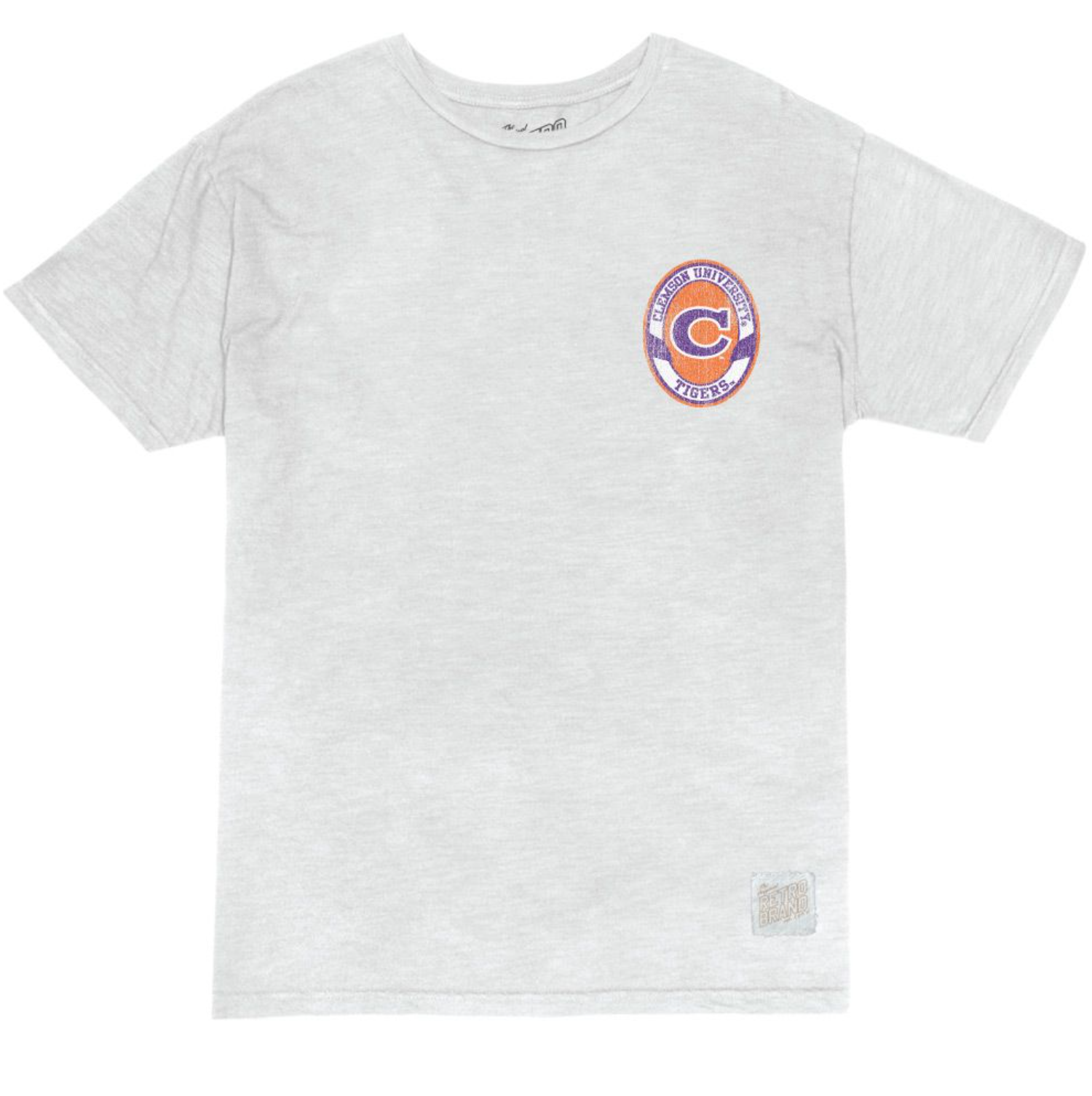 Clemson Tigers 100% Cotton Slub Unisex Tee