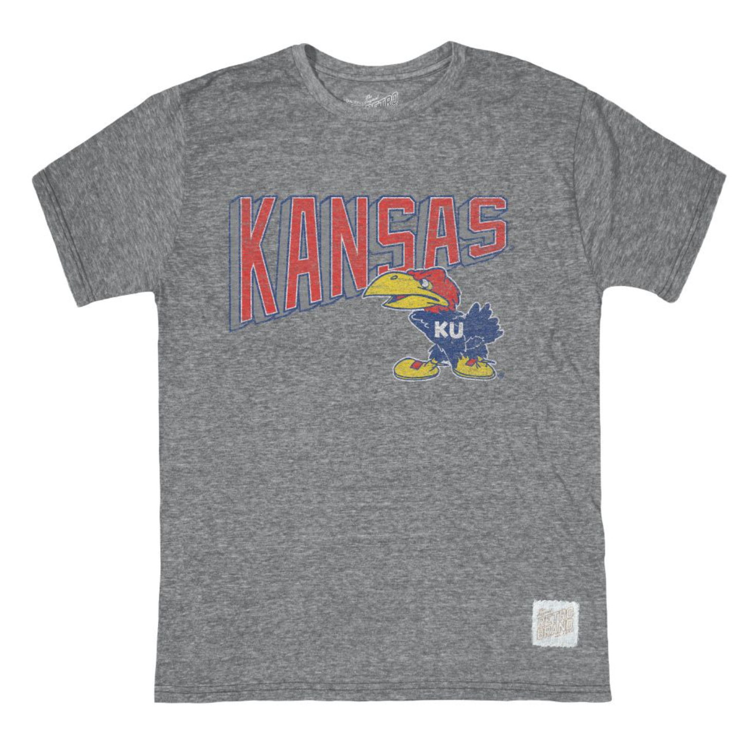 Kansas Jayhawks Tri-Blend Unisex Tee