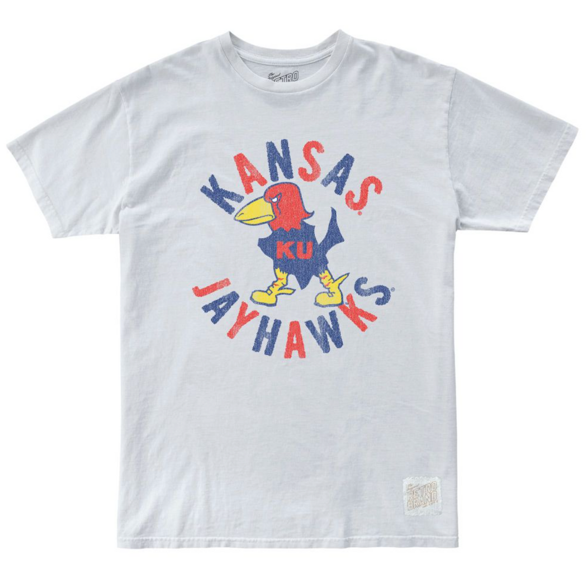 Kansas Jayhawks 100% Washed Cotton Tee