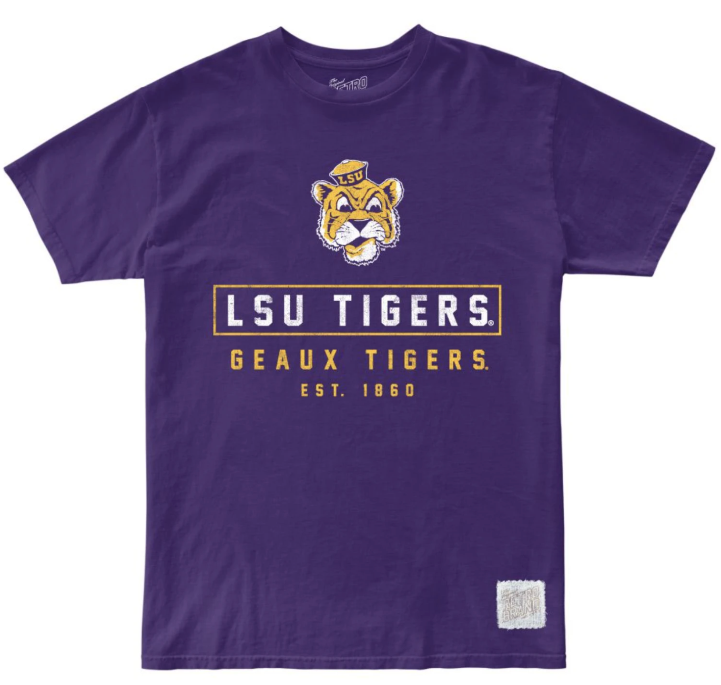 LSU Tigers 100% Cotton Unisex Tee
