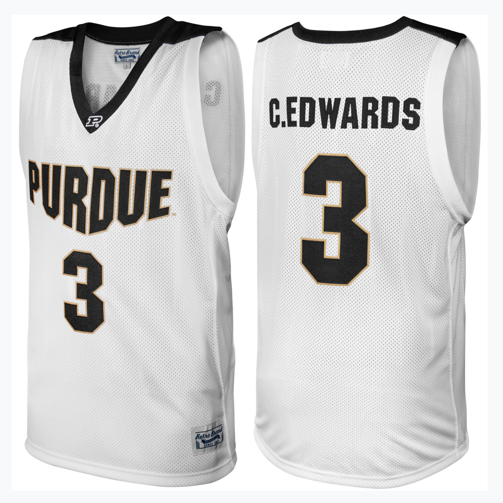 Purdue Boilermakers Carsen Edwards Throwback Jersey ORIGINAL RETRO BRAND