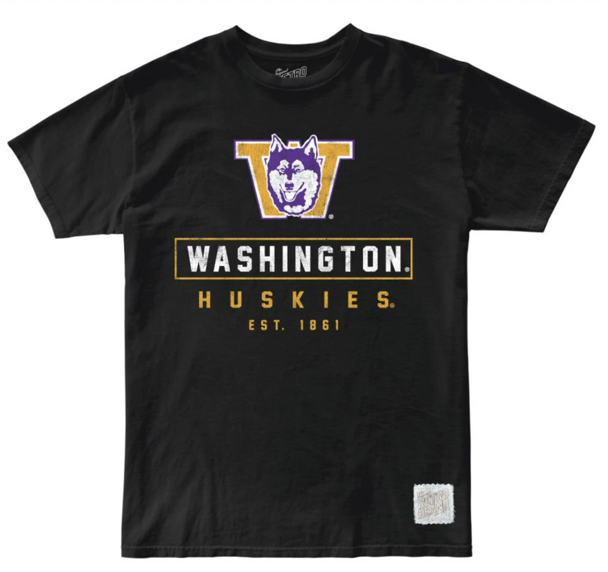 Washington Huskies 100% Cotton Tee