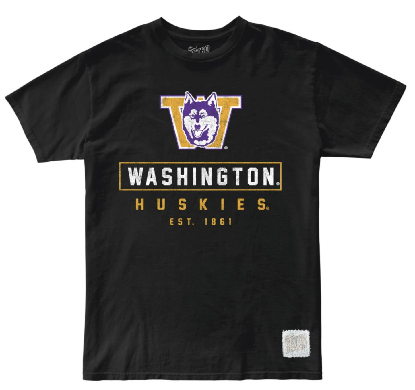 Washington Huskies 100% Cotton Unisex Tee