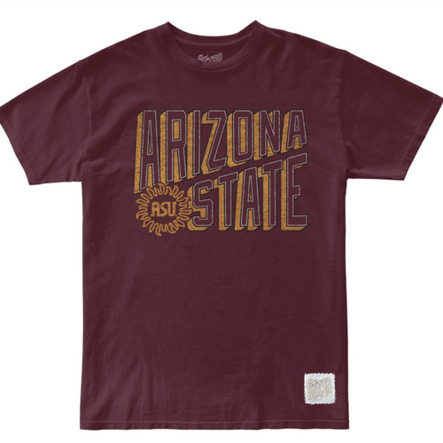 Arizona State Sun 'Devils Football Tank Top Adult L Under Armour Black Cotton