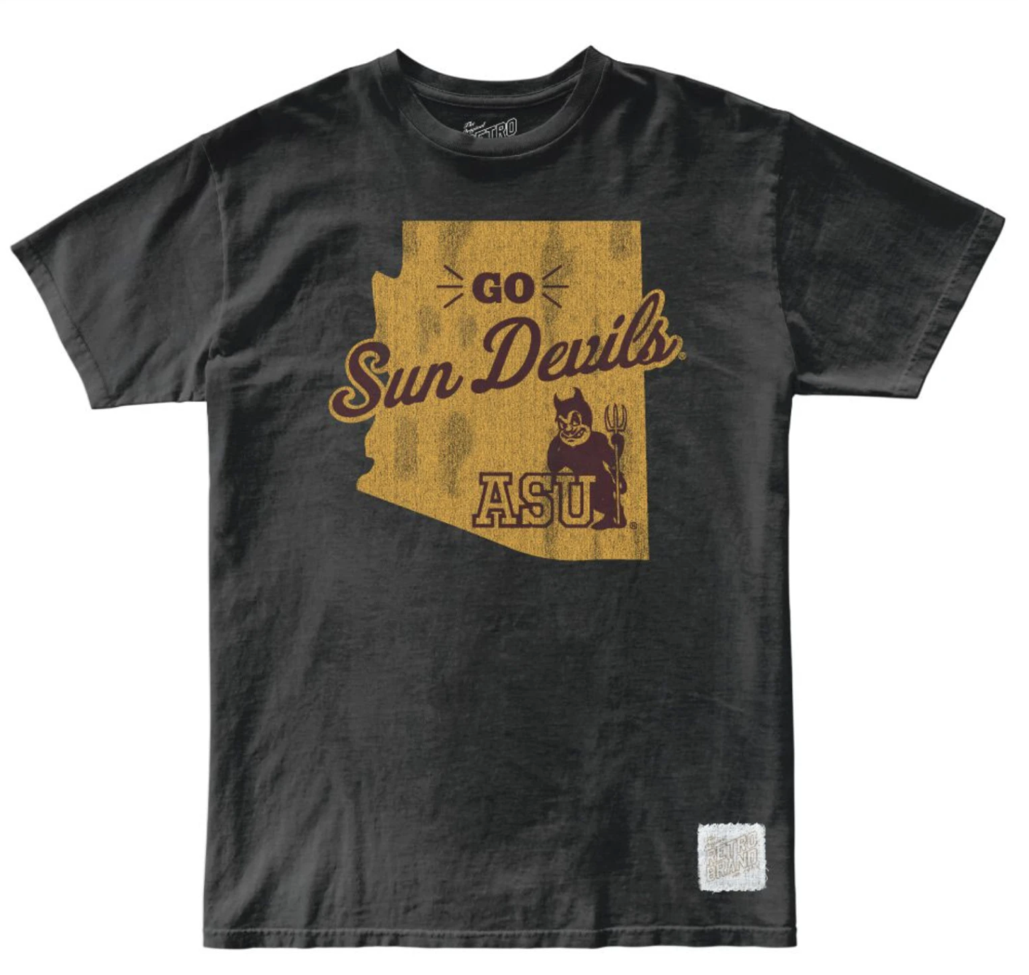 Arizona State Sun Devils Oil Wash Tee