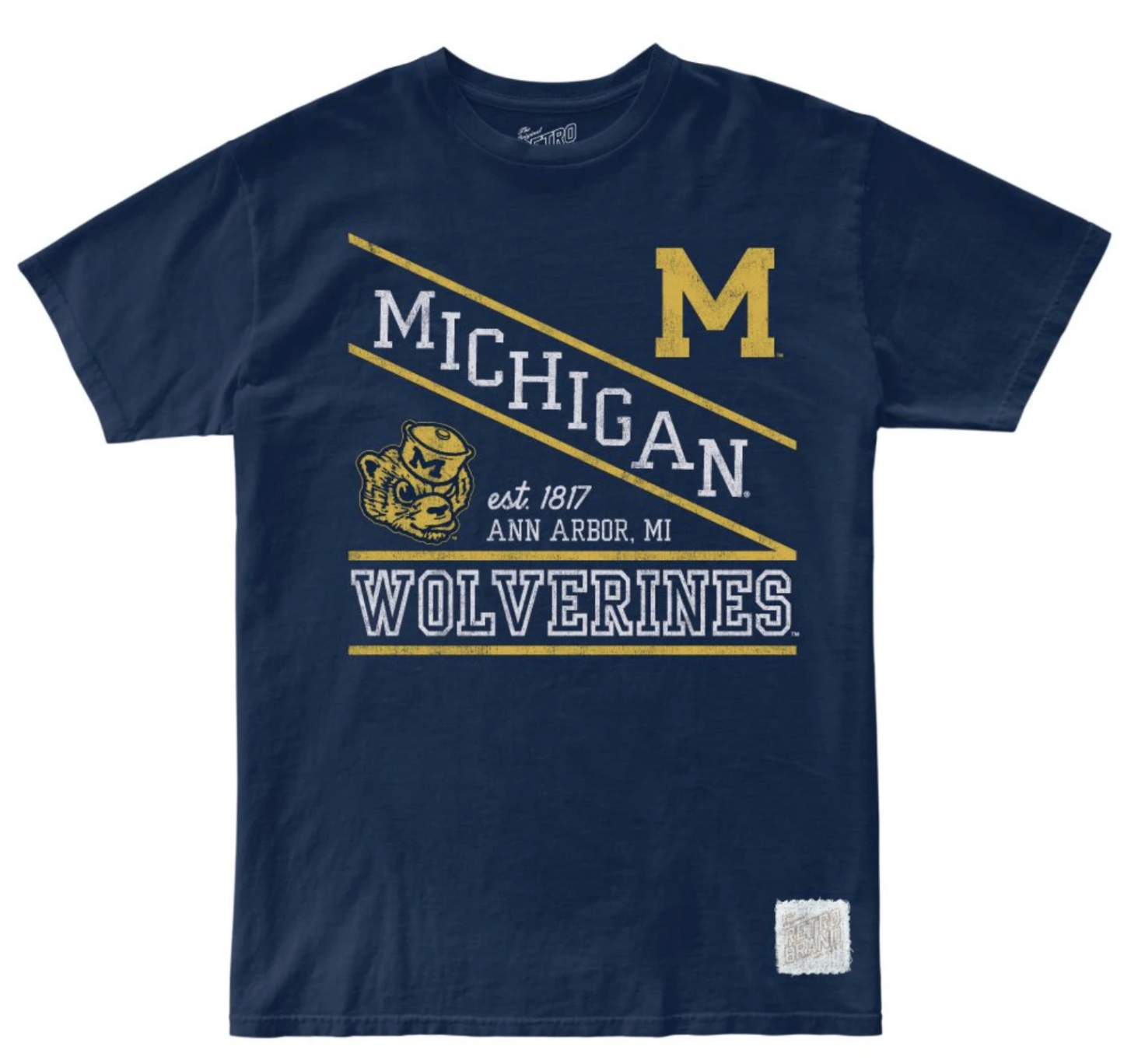 Michigan Wolverines 100% Cotton Unisex Tee