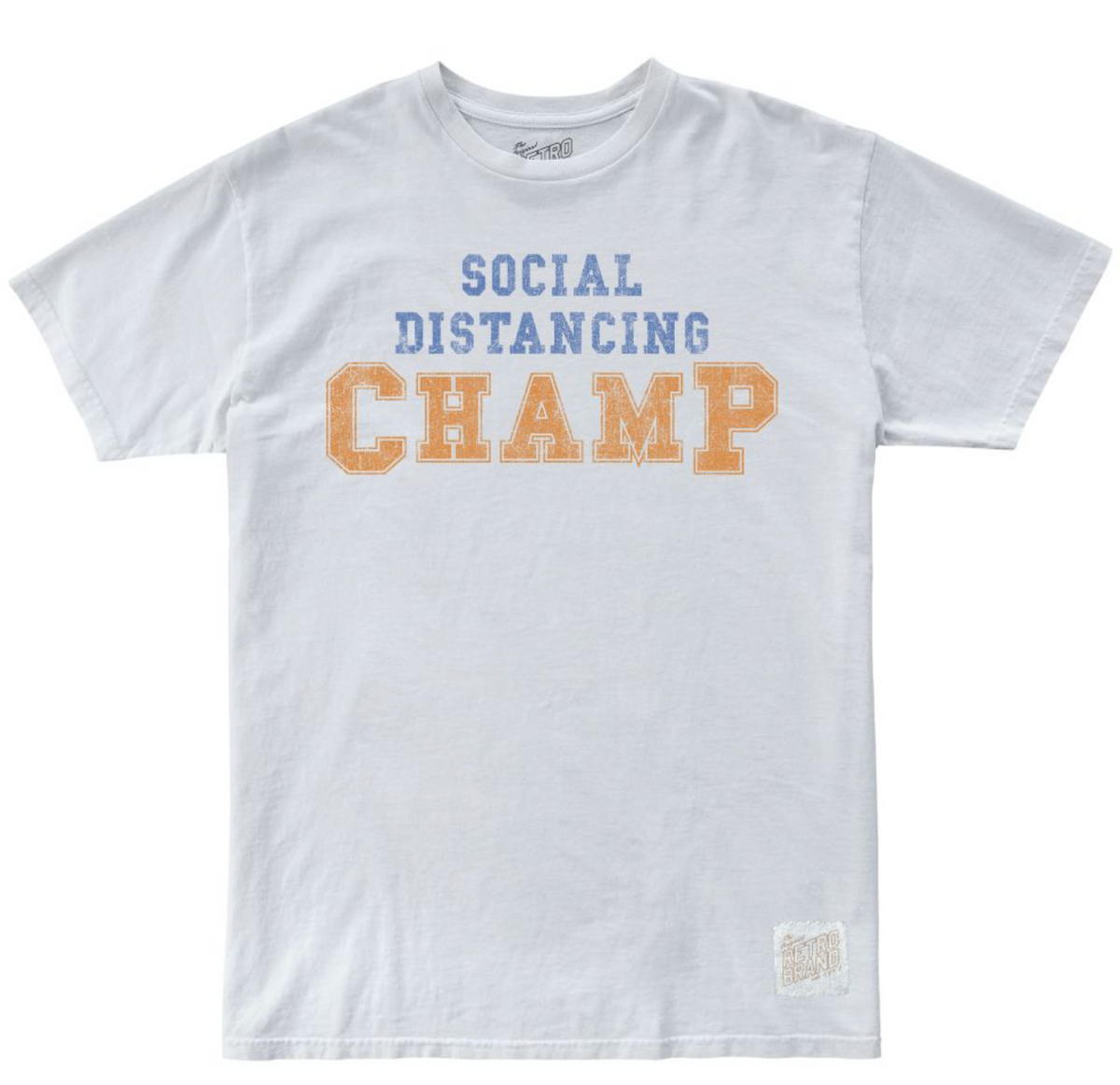 Social Distancing Champ 100% Cotton Tee