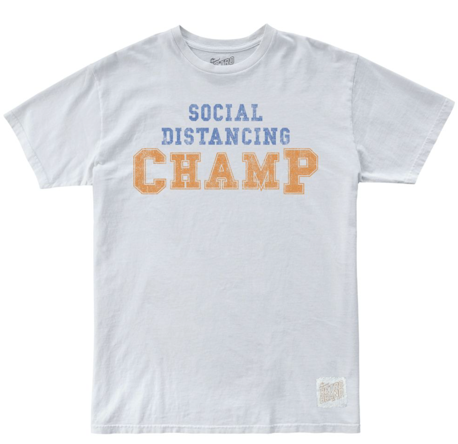 Social Distancing Champ 100% Cotton Unisex Tee