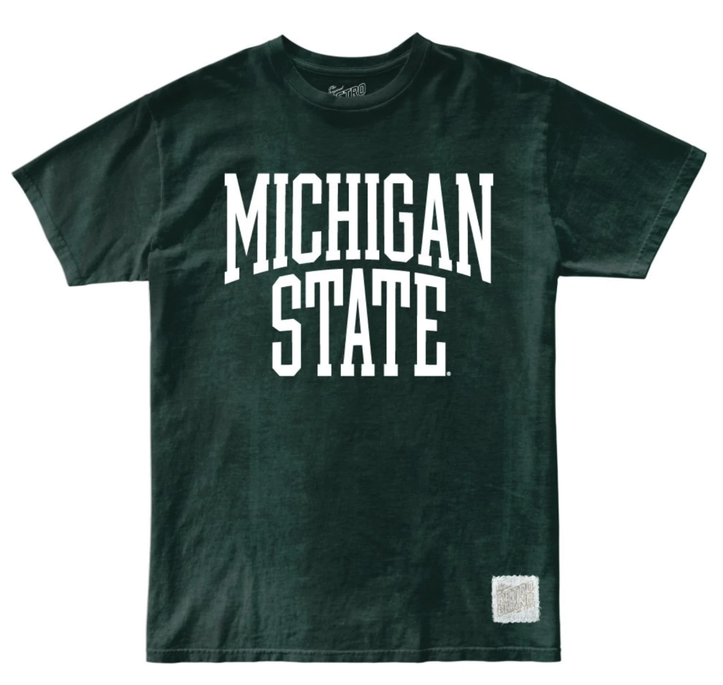 Michigan State Spartans Oil Wash Unisex Tee