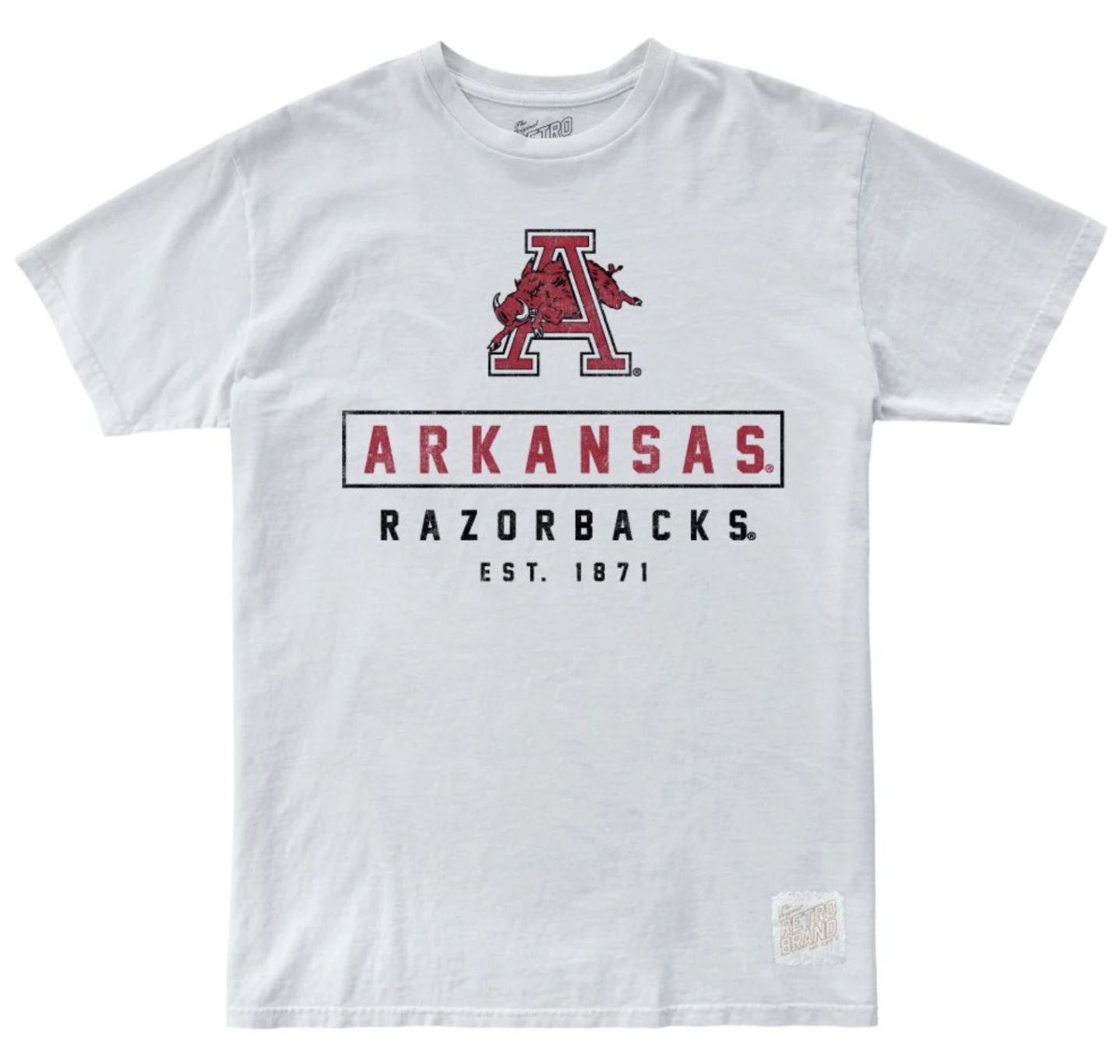 Arkansas Razorbacks 100% Cotton Tee