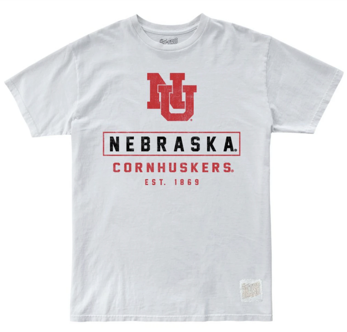 Nebraska Cornhuskers 100% Cotton Tee