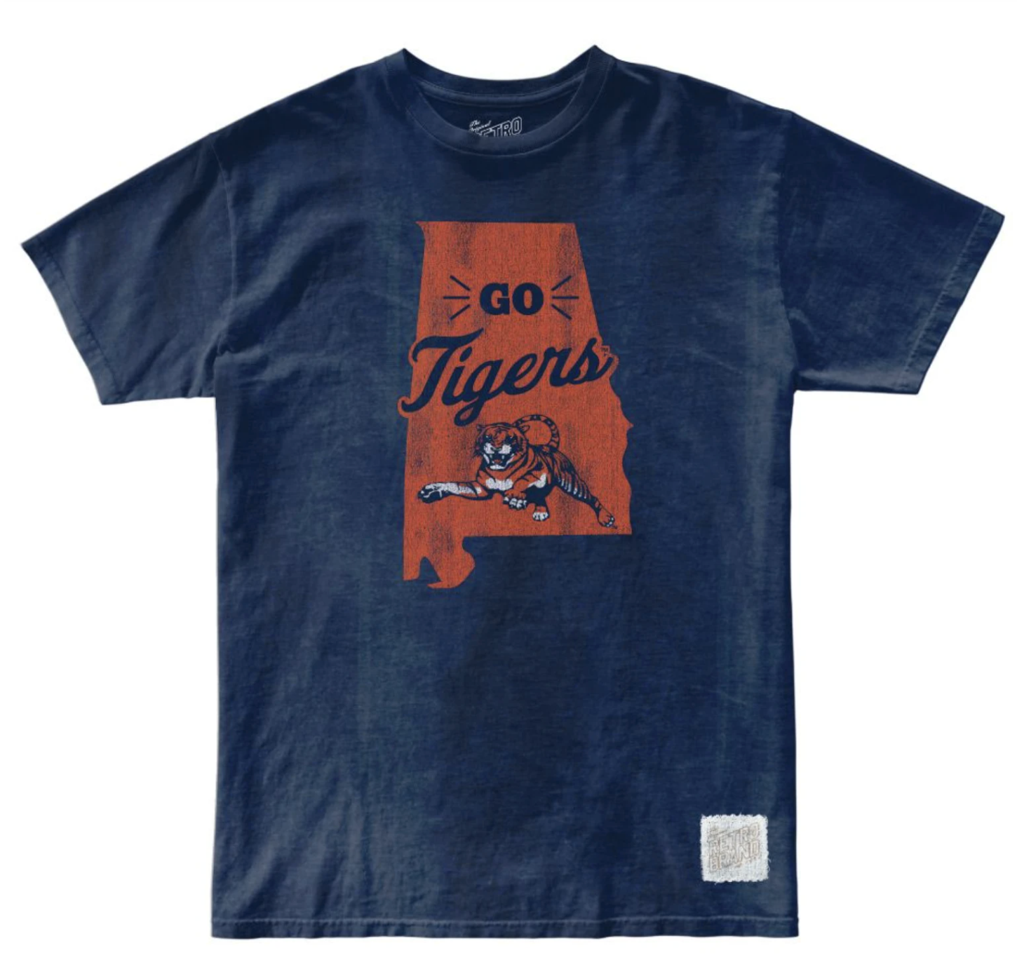 Auburn Tigers Oil Wash Unisex Tee
