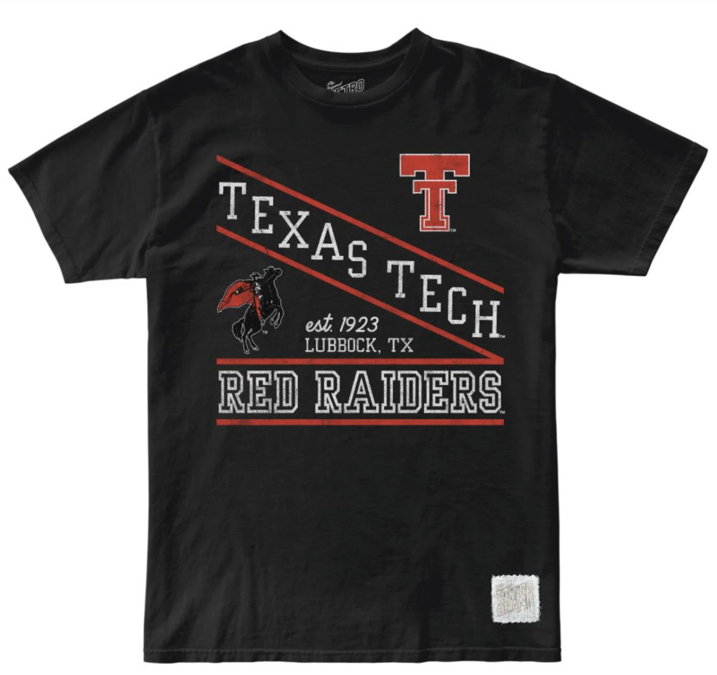 Texas Tech Red Raiders 100% Cotton Unisex Tee