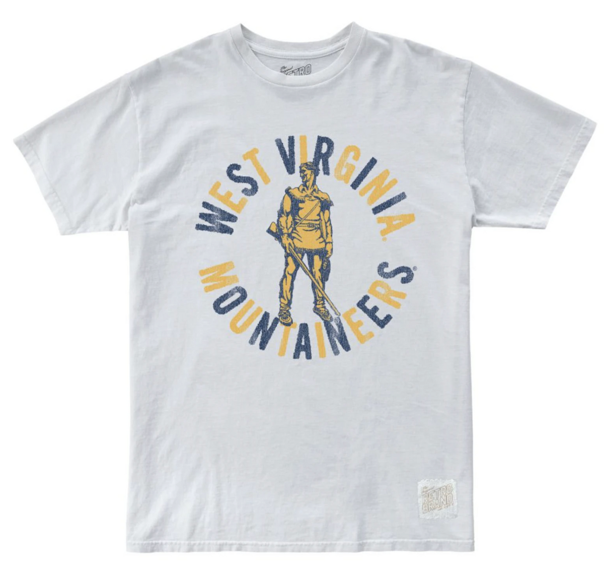 West Virginia Mountaineers 100% Cotton Tee