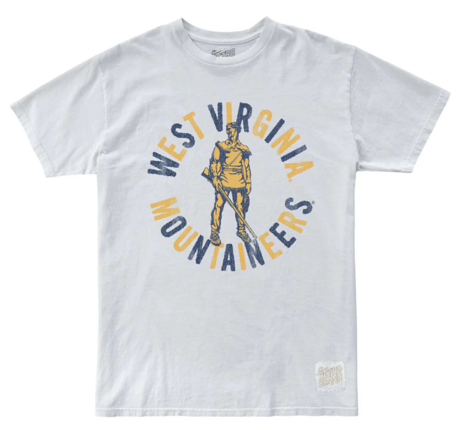 West Virginia Mountaineers 100% Cotton Unisex Tee