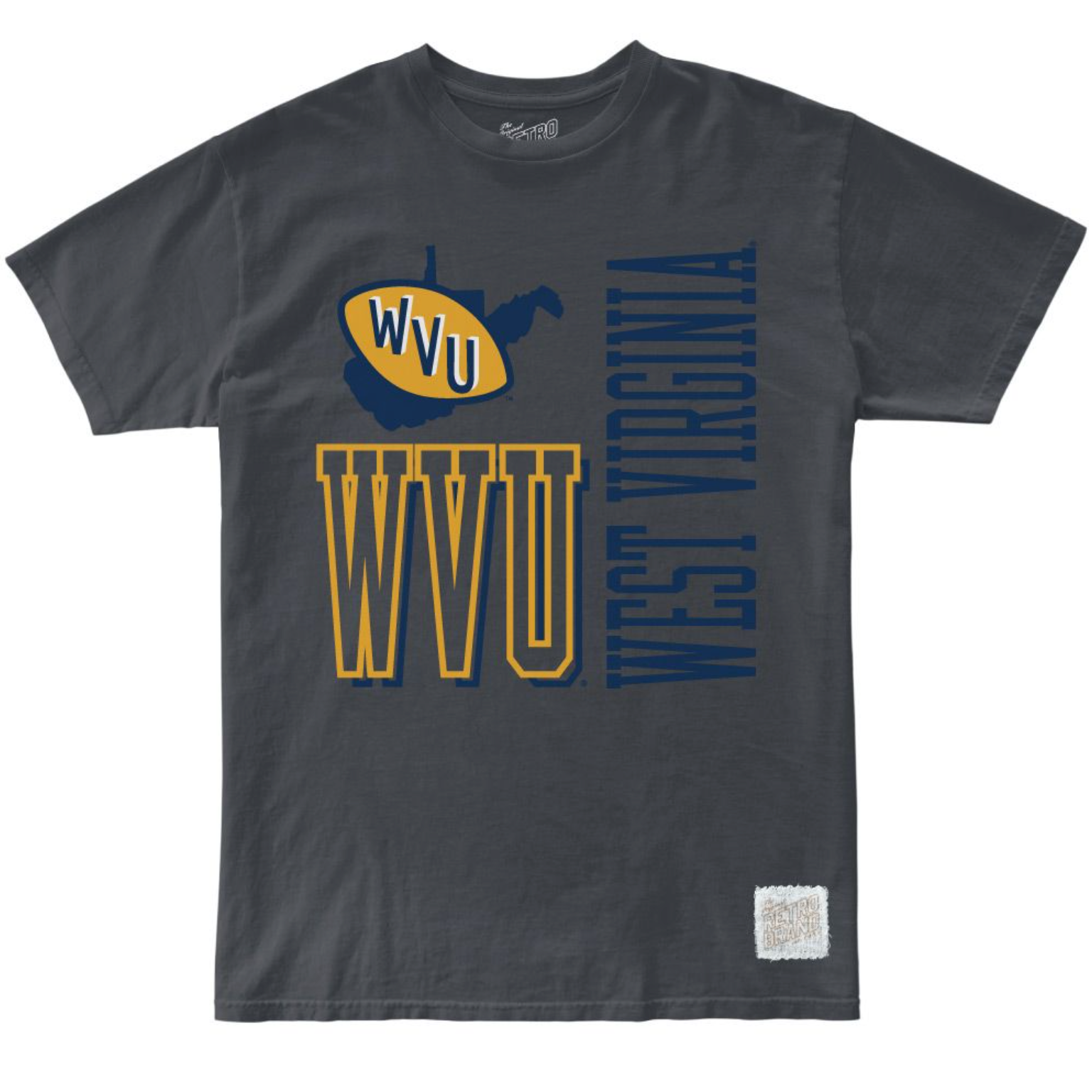 West Virginia Mountaineers 100% Cotton Unisex Tee