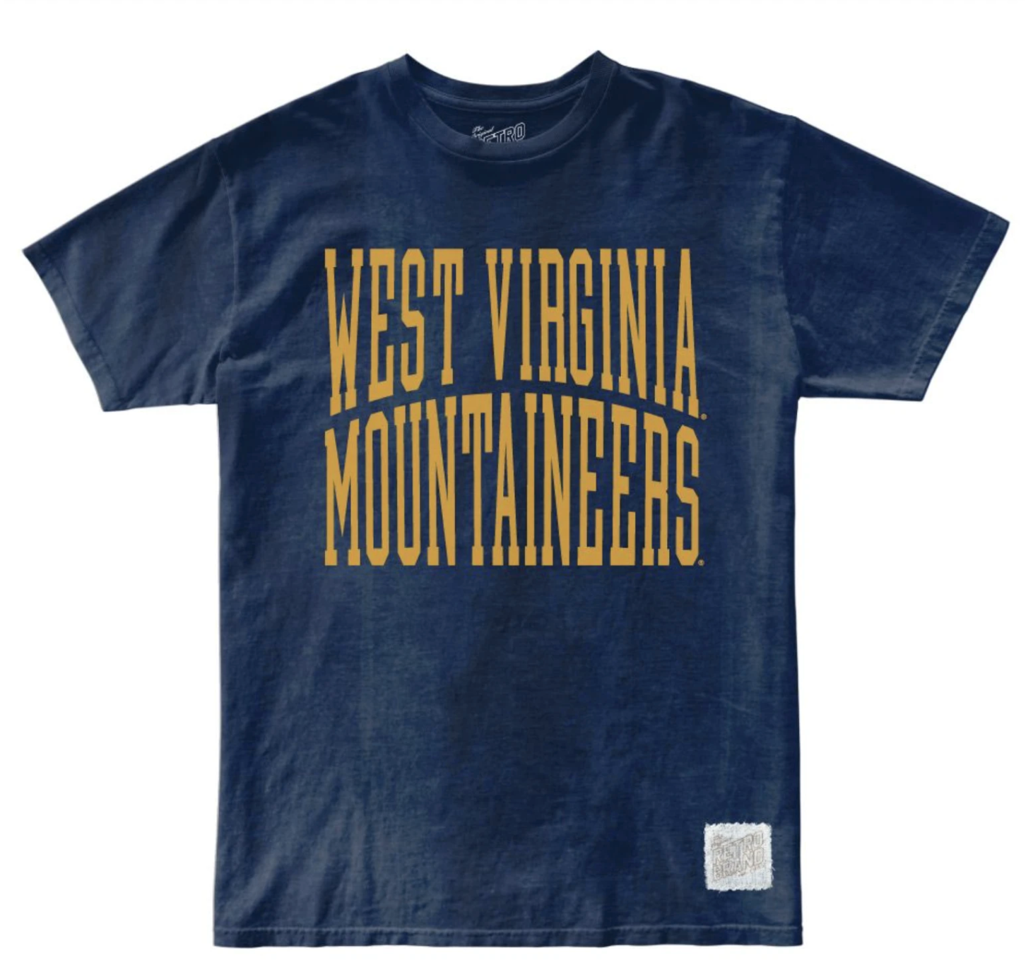 West Virginia Mountaineers Oil Wash Unisex Tee