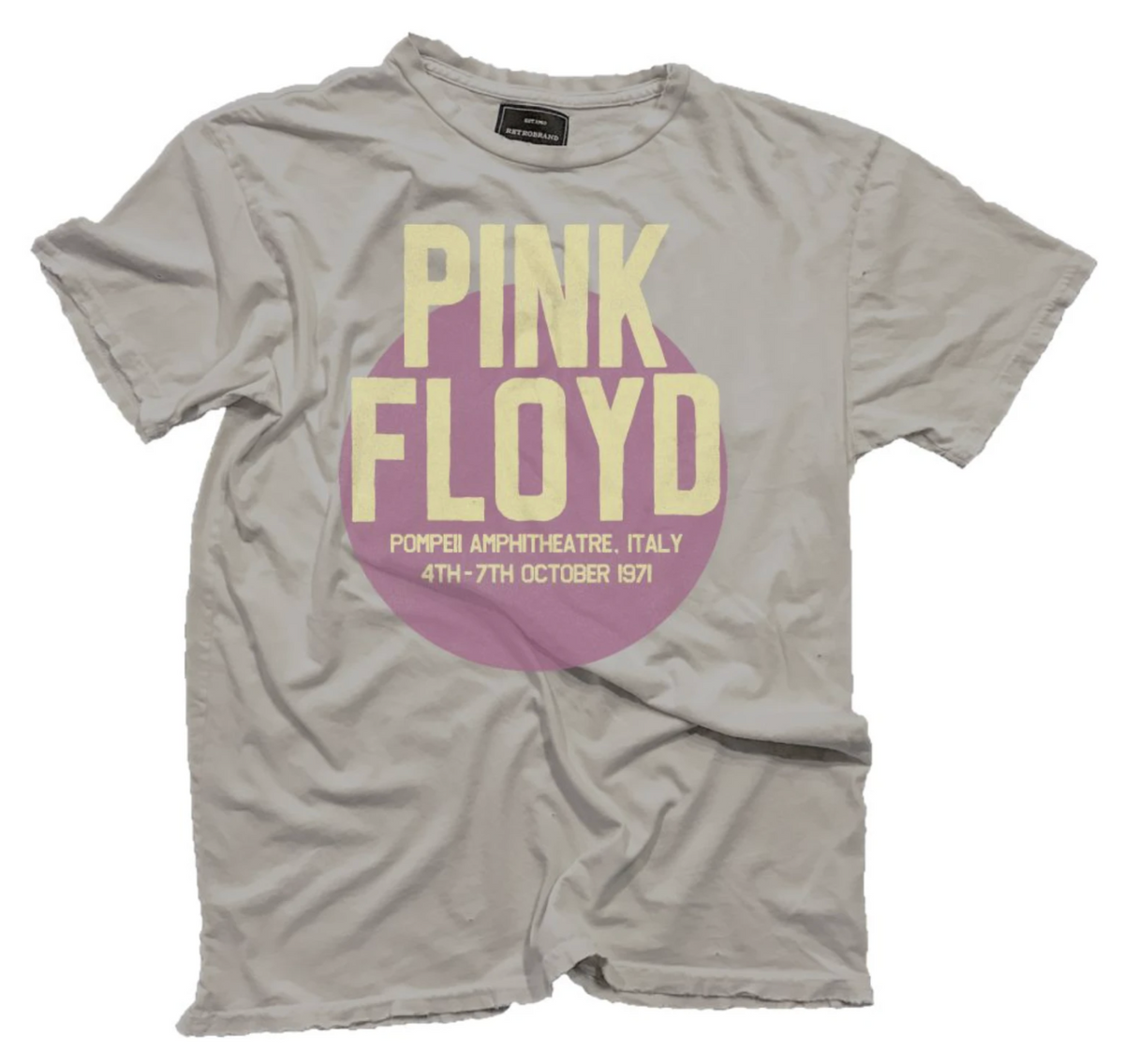 Pink Floyd Pompeii Black Label Tee