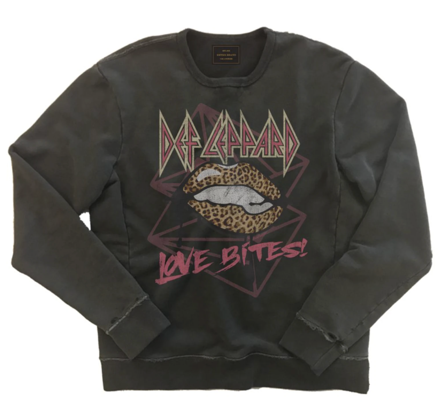 Def Leppard Love Bites Black Label Sweatshirt