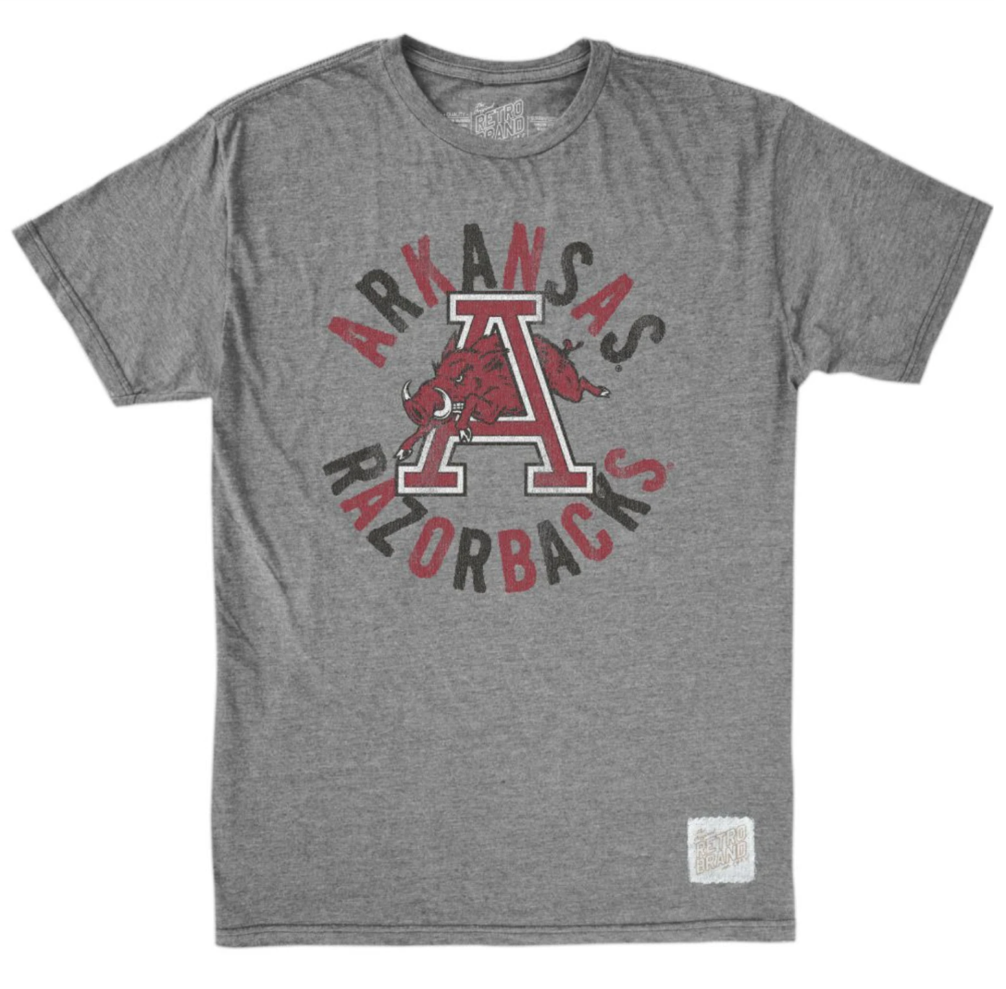 Arkansas Razorbacks Dual-Blend Unisex Tee